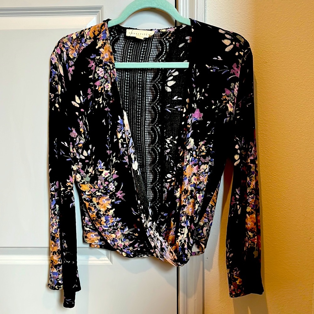 Floral boho Lovestitch top